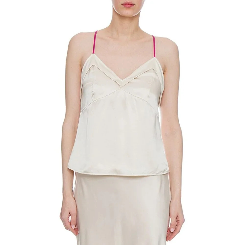 NWT Rag & Bone Jaci Silk Cami in Light Dove size 12